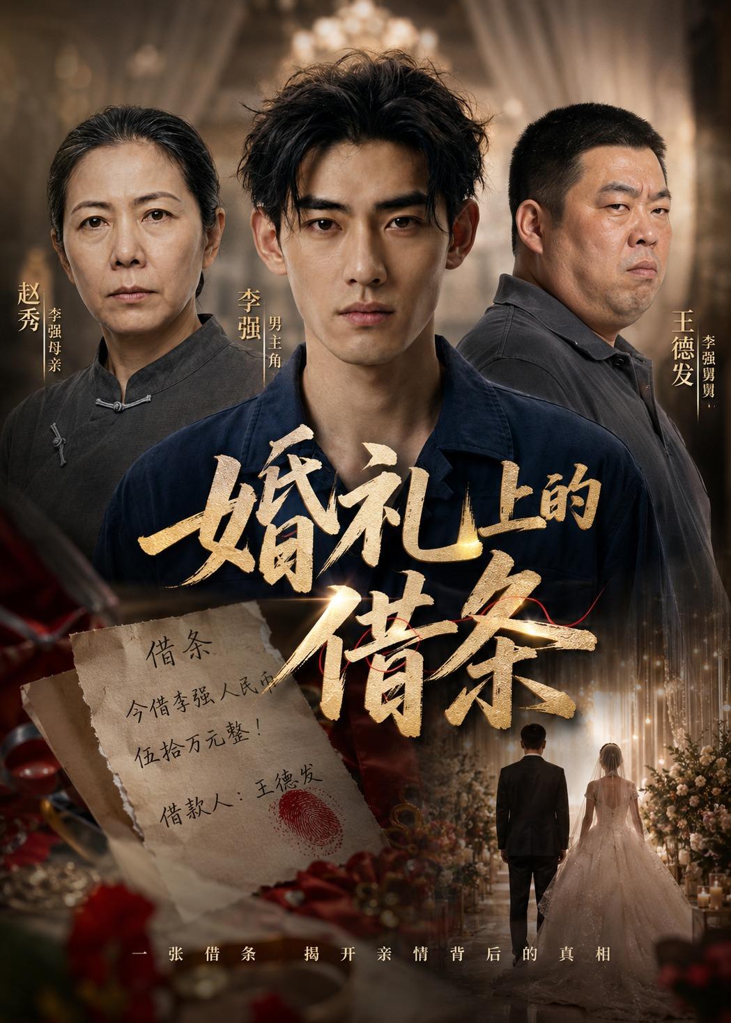 婚礼上的借条海报