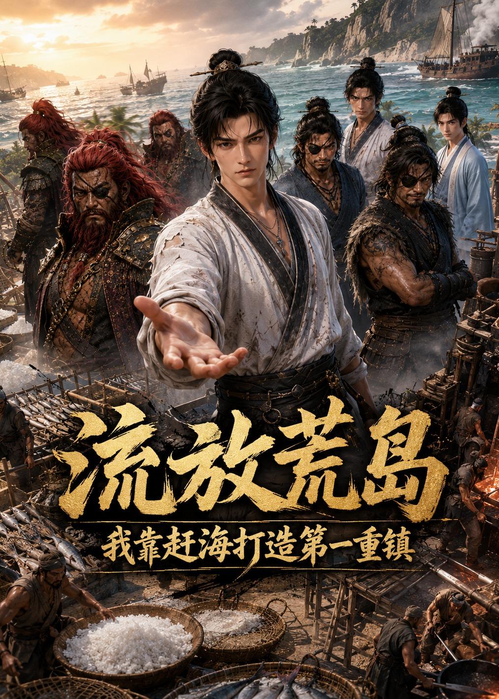 流放荒岛？我靠赶海打造第一重镇海报