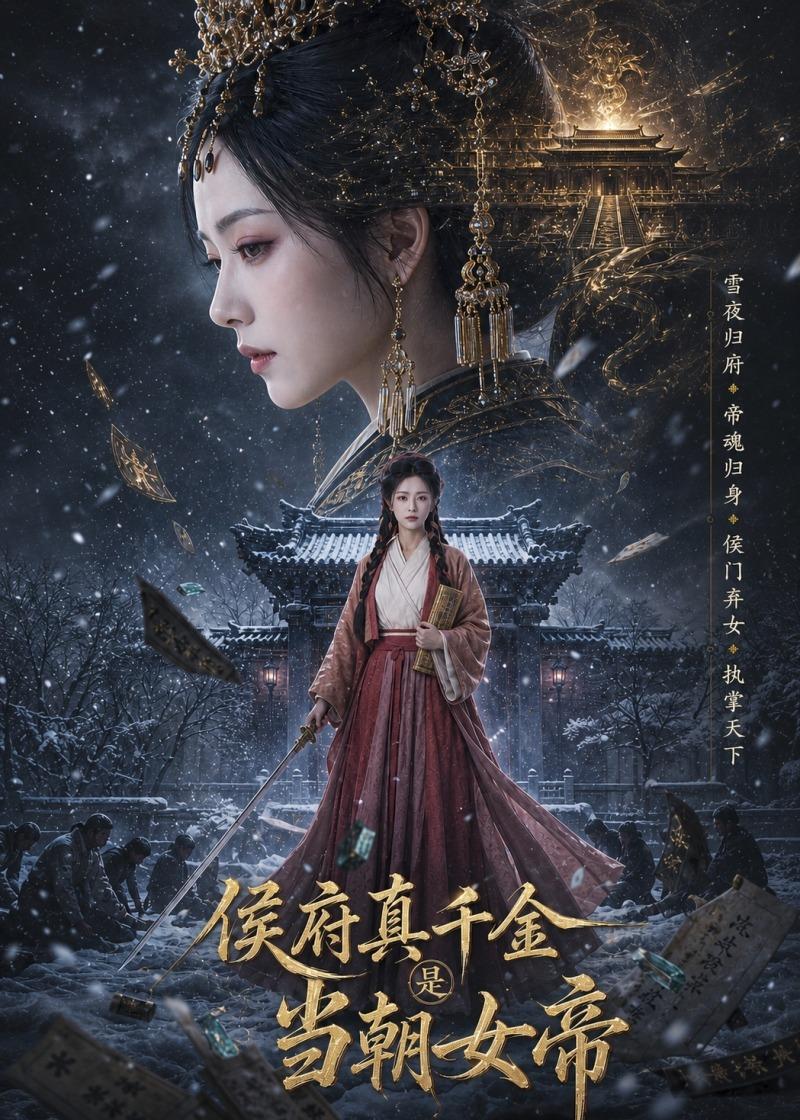 侯府真千金是当朝女帝海报