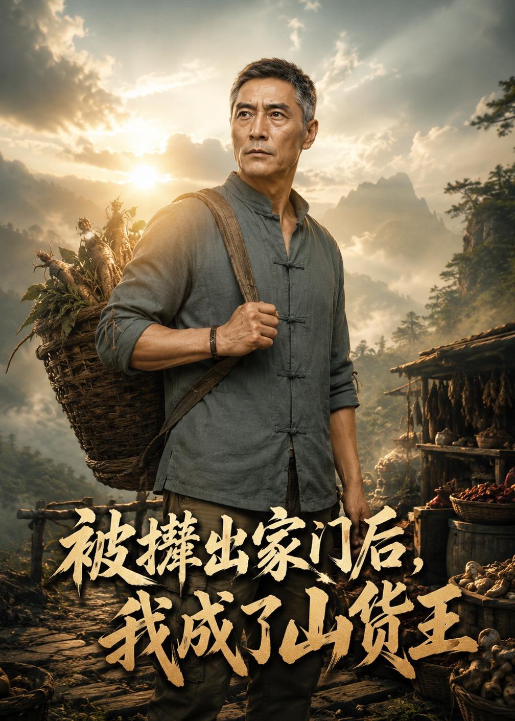 被撵出家门后，我成了山货王海报