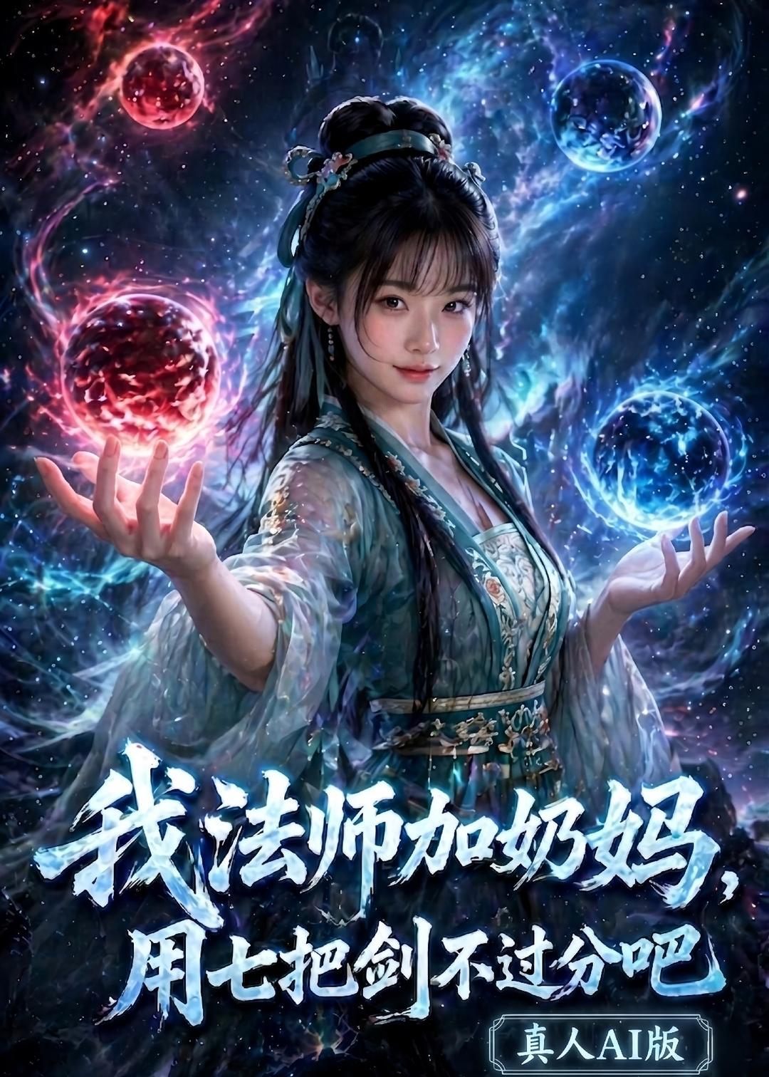 我法师加奶妈，用七把剑不过分吧真人AI版海报