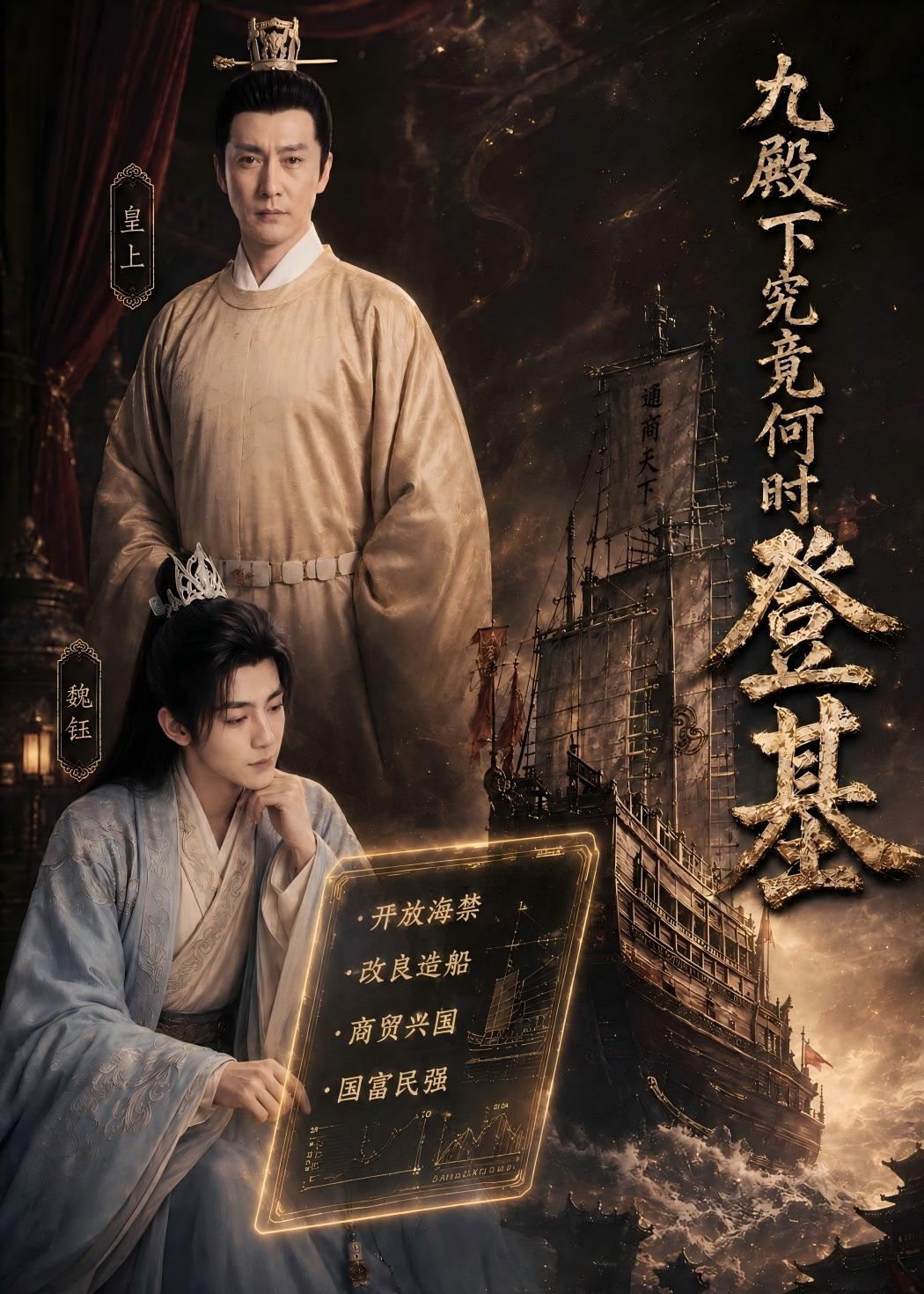 九殿下究竟何时登基海报
