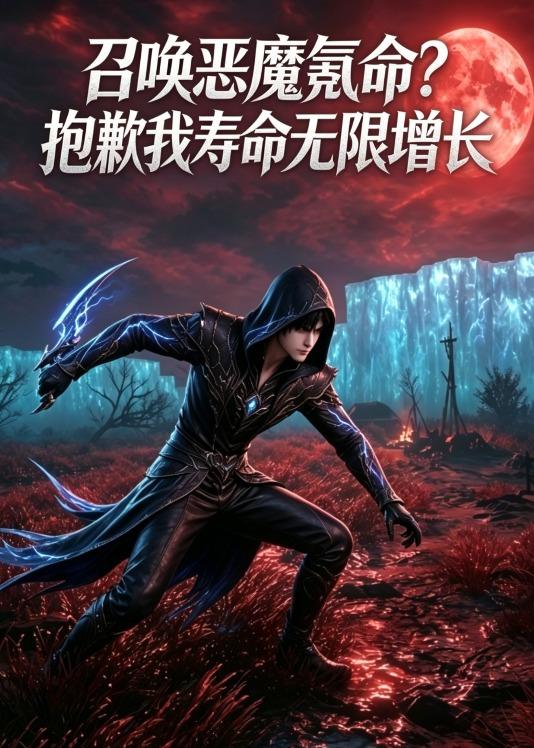 召唤恶魔氪命？抱歉我寿命无限增长海报