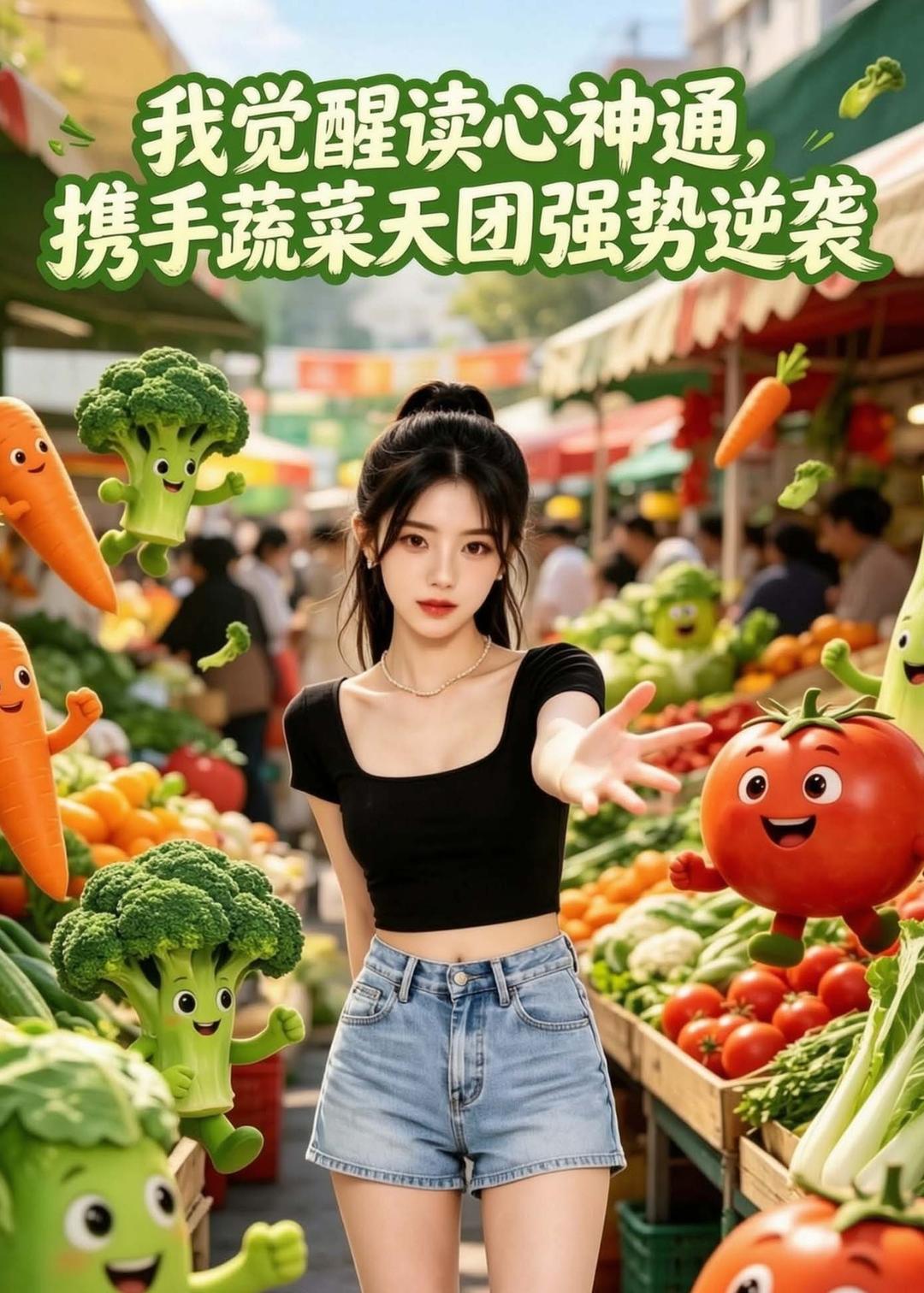 我觉醒读心神通，携手蔬菜天团强势逆袭海报