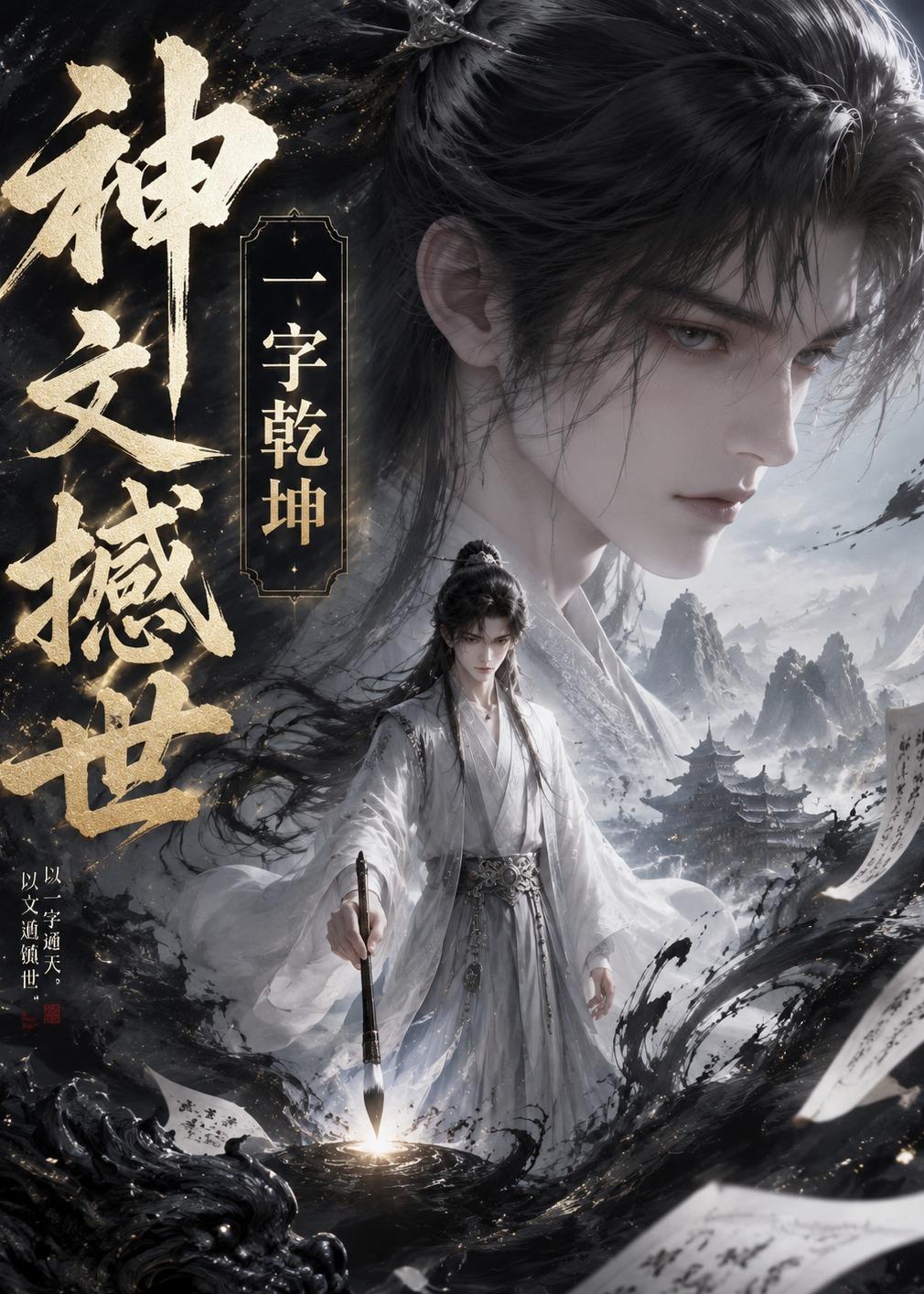 神文撼世，一字乾坤海报