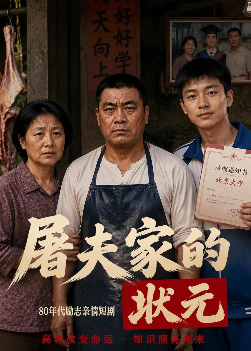屠夫家的状元海报