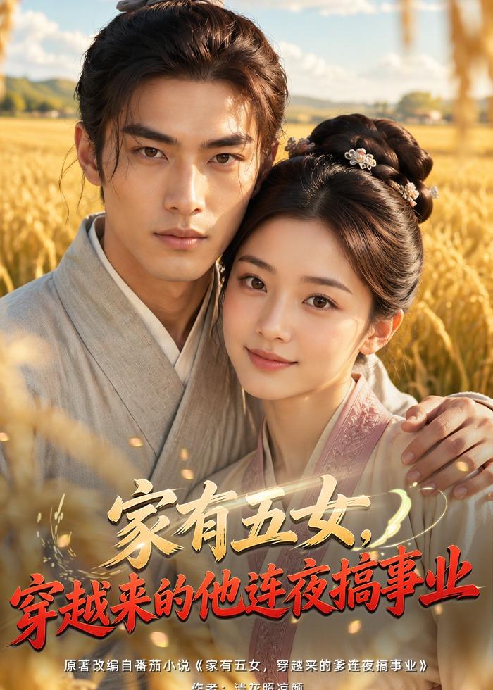 家有五女，穿越来的他连夜搞事业海报