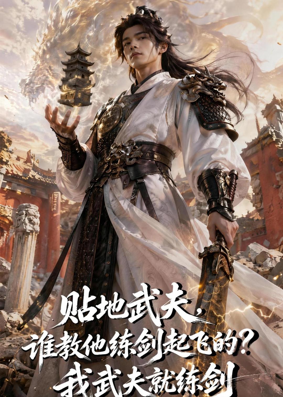 贴地武夫，谁教他练剑起飞的？我武夫就练剑海报