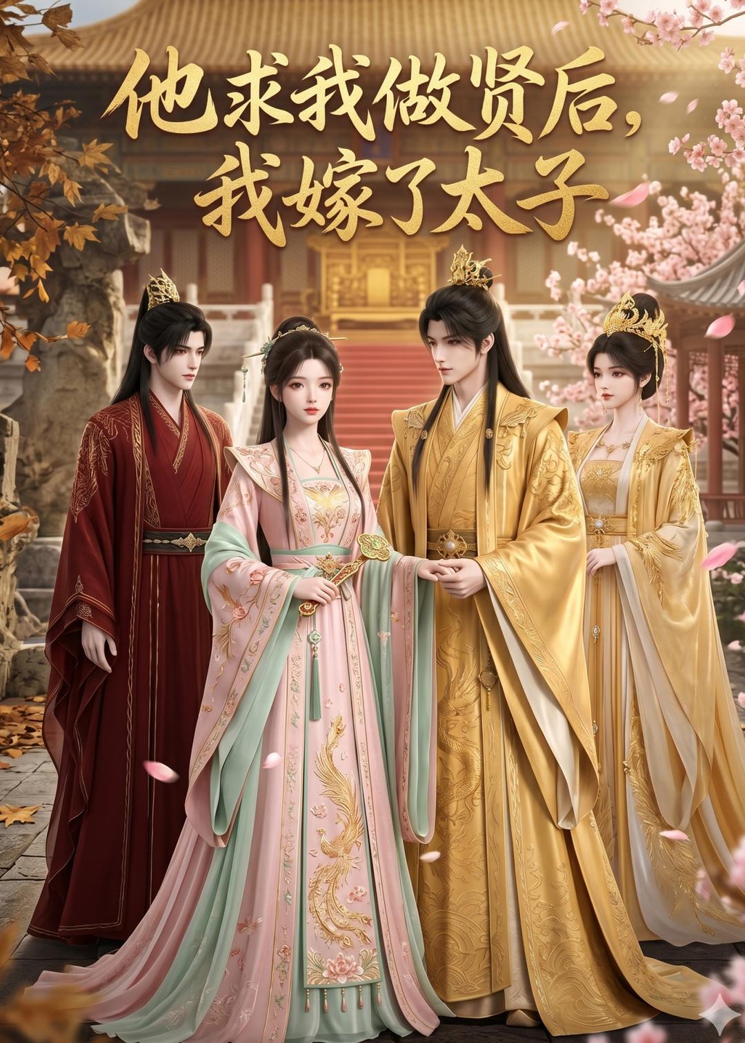 他求我做贤后，我嫁了太子海报