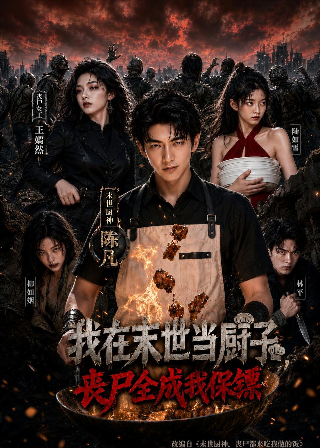 我在末世当厨子，丧尸全成我保镖海报