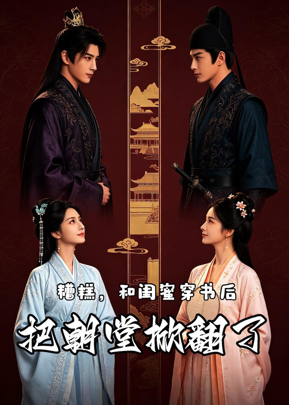 糟糕，和闺蜜穿书后把朝堂掀翻了海报