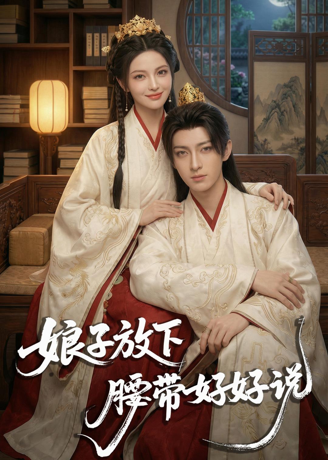 娘子放下腰带，好好说海报