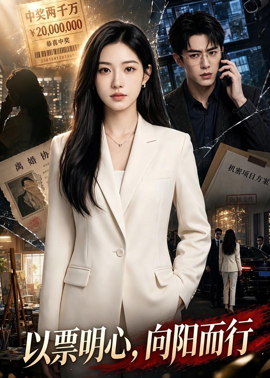 以票明心，向阳而行海报