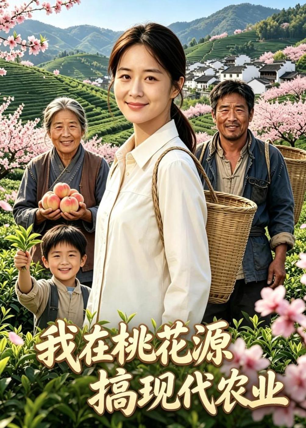 我在桃花源搞现代农业海报