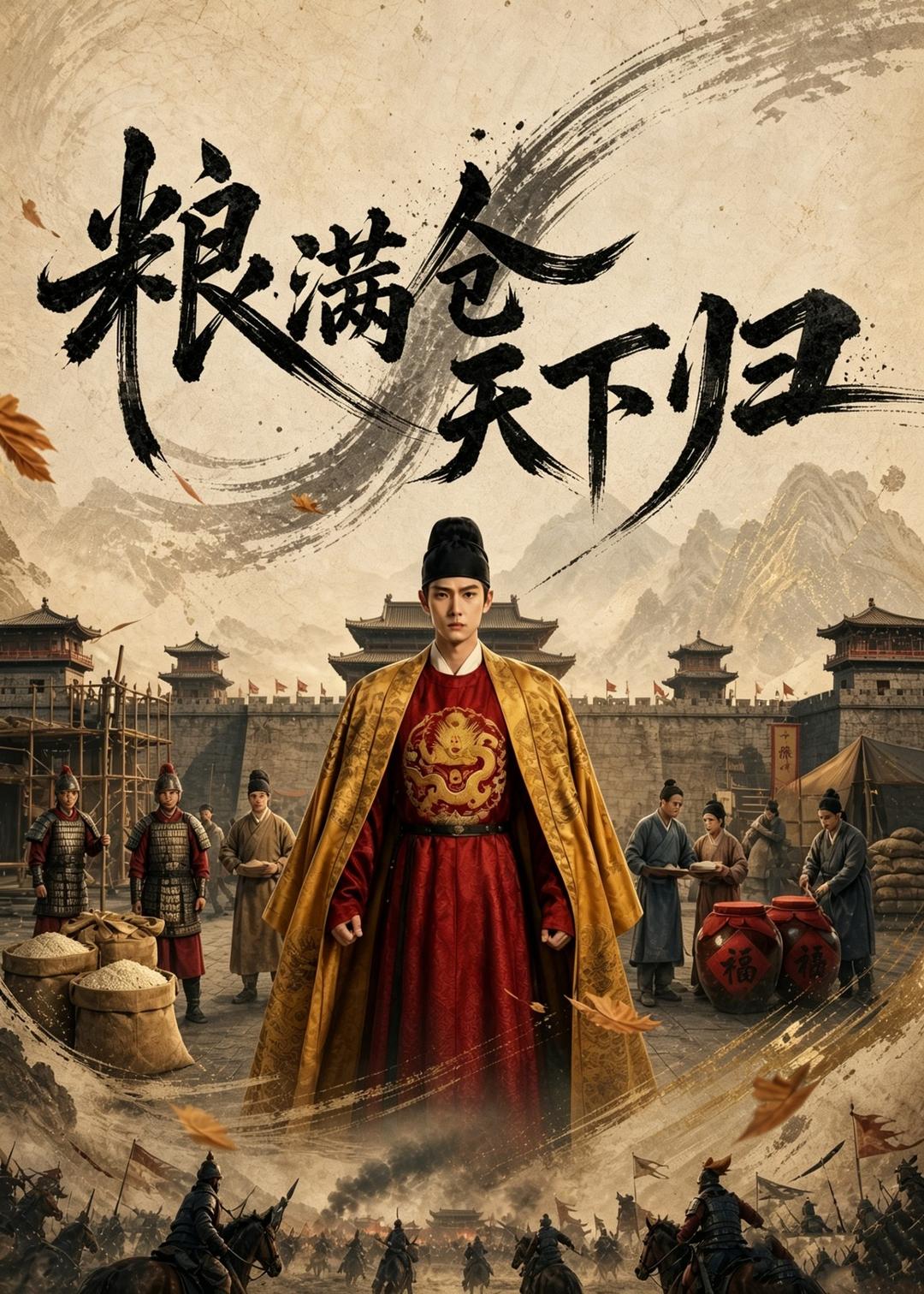 粮满仓天下归海报