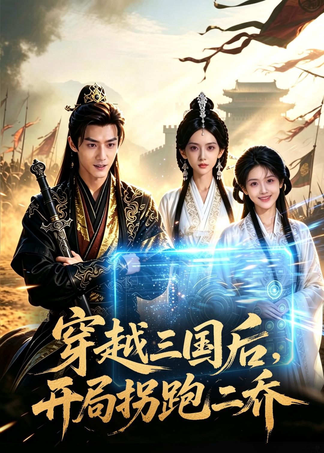 穿越三国后，开局拐跑二乔海报