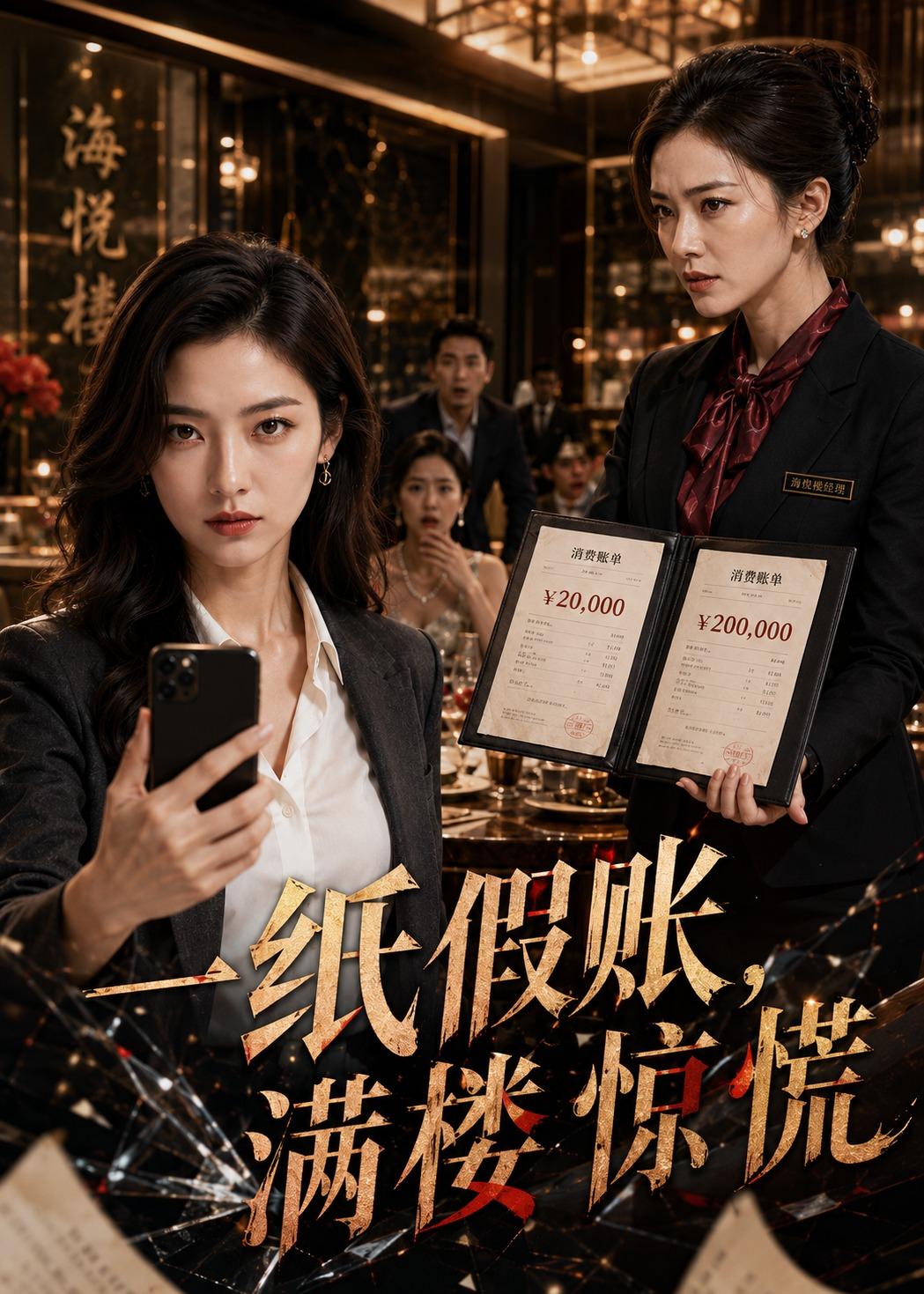 一纸假账，满楼惊慌海报