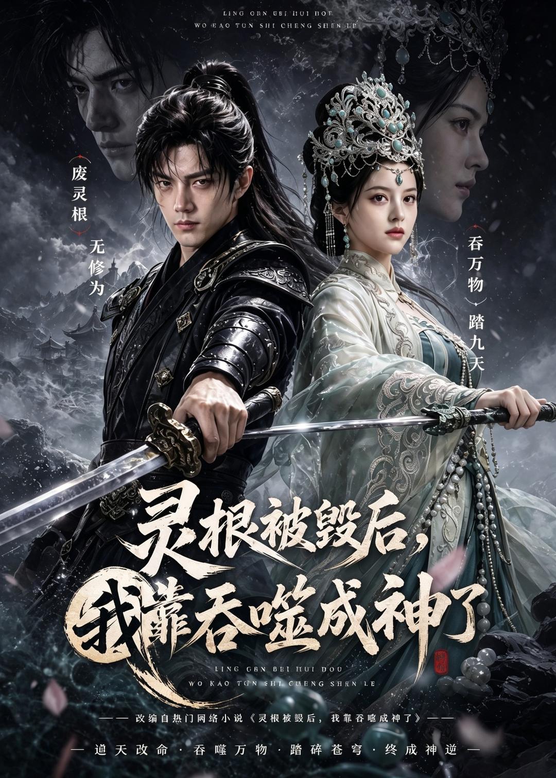灵根被毁后，我靠吞噬成神了海报