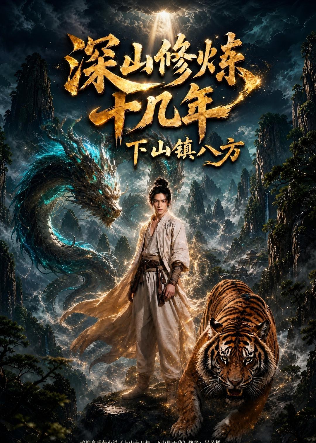 深山修炼十几年下山镇八方海报
