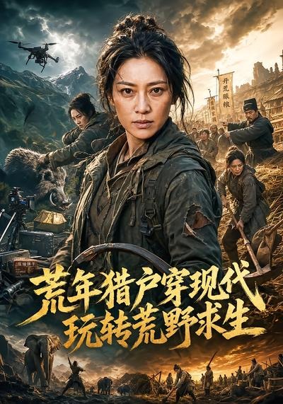 荒年猎户穿现代玩转荒野求生海报