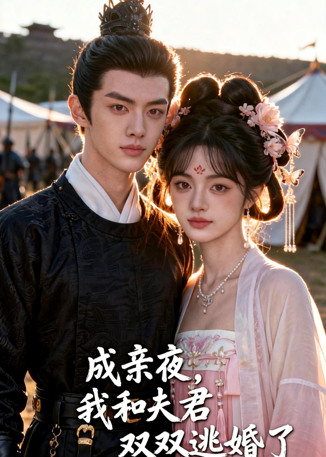 成亲夜，我和夫君双双逃婚了海报
