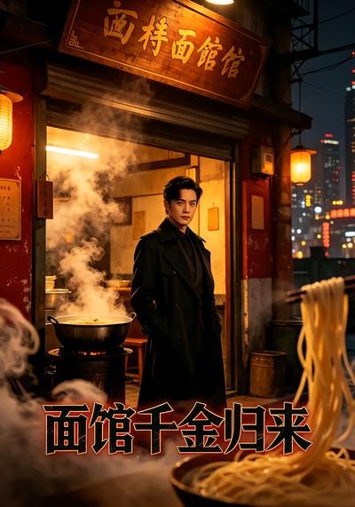 面馆千金归来海报