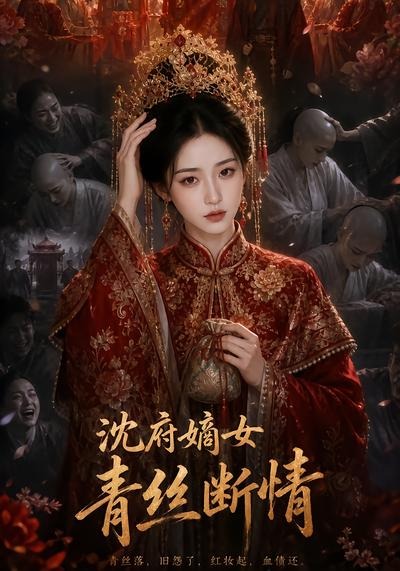 沈府嫡女，青丝断情海报