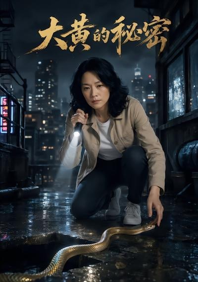大黄的秘密海报