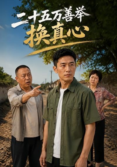 二十五万善举换真心海报
