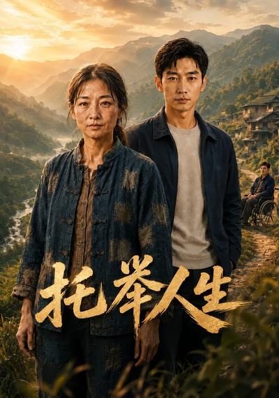 托举人生海报