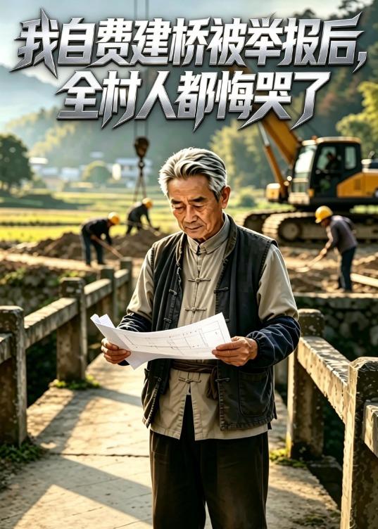 我自费建桥被举报后，全村人都悔哭了海报