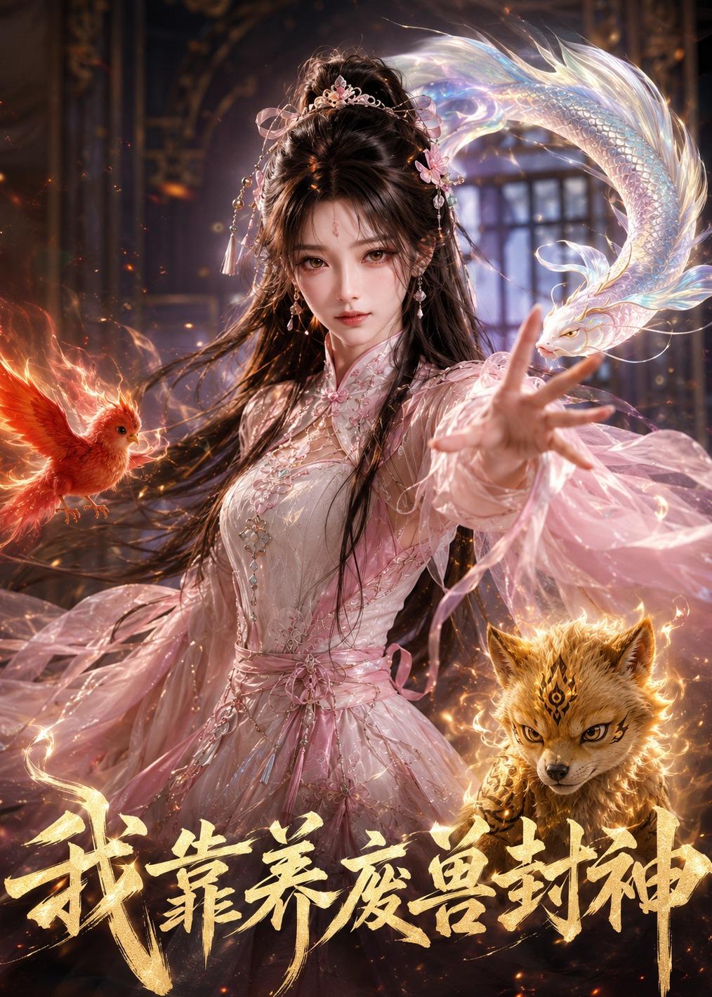 我靠养废兽封神海报