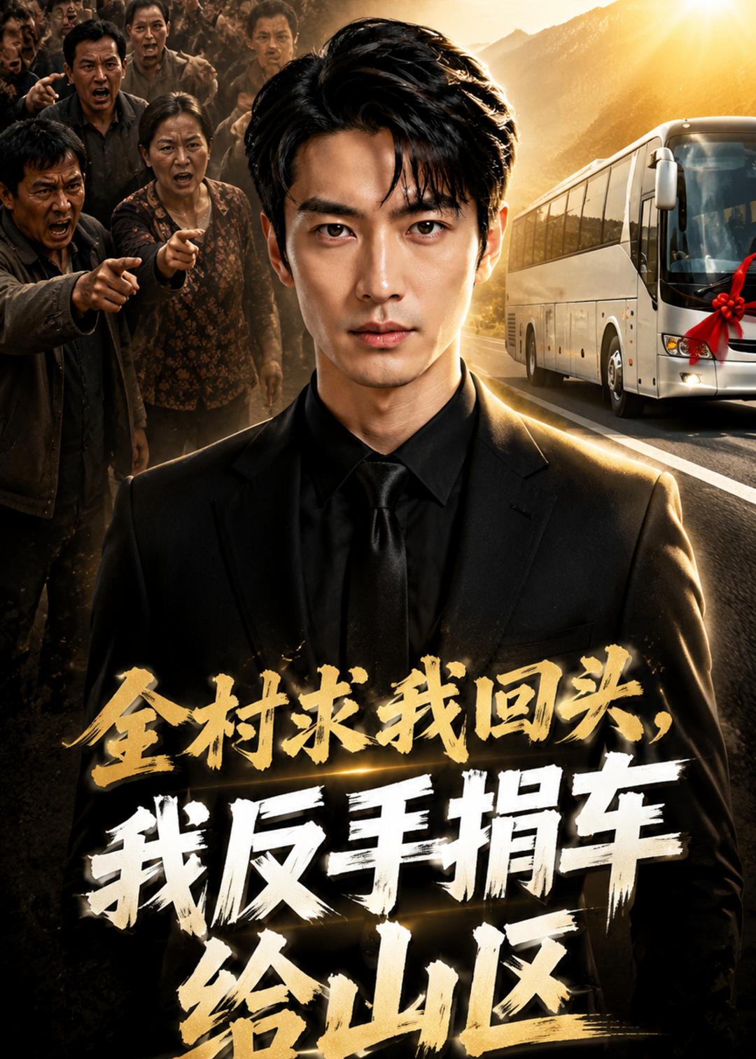 全村求我回头，我反手捐车给山区海报