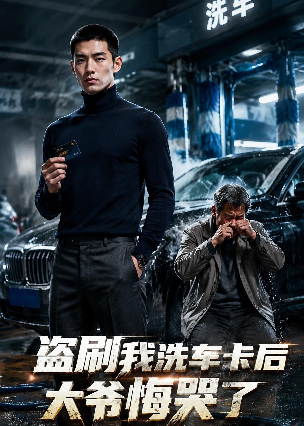 盗刷我洗车卡后，大爷悔哭了海报
