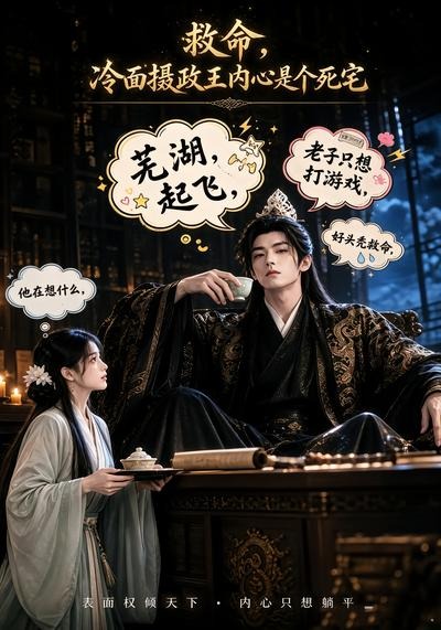 救命！冷面摄政王内心是个死宅海报