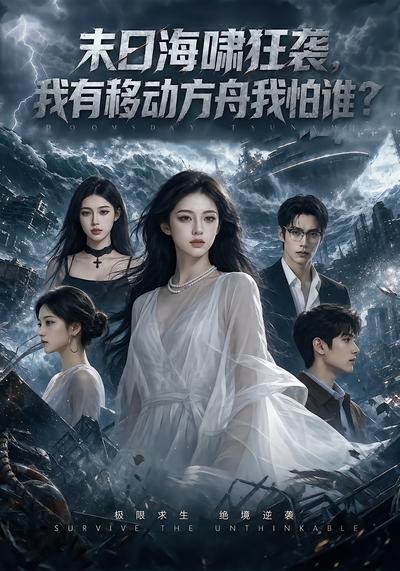 末日海啸狂袭，我有移动方舟我怕谁？海报