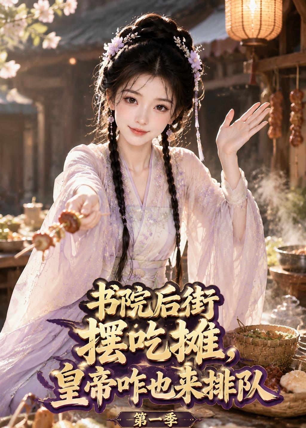 书院后街摆吃摊，皇帝咋也来排队第一季海报