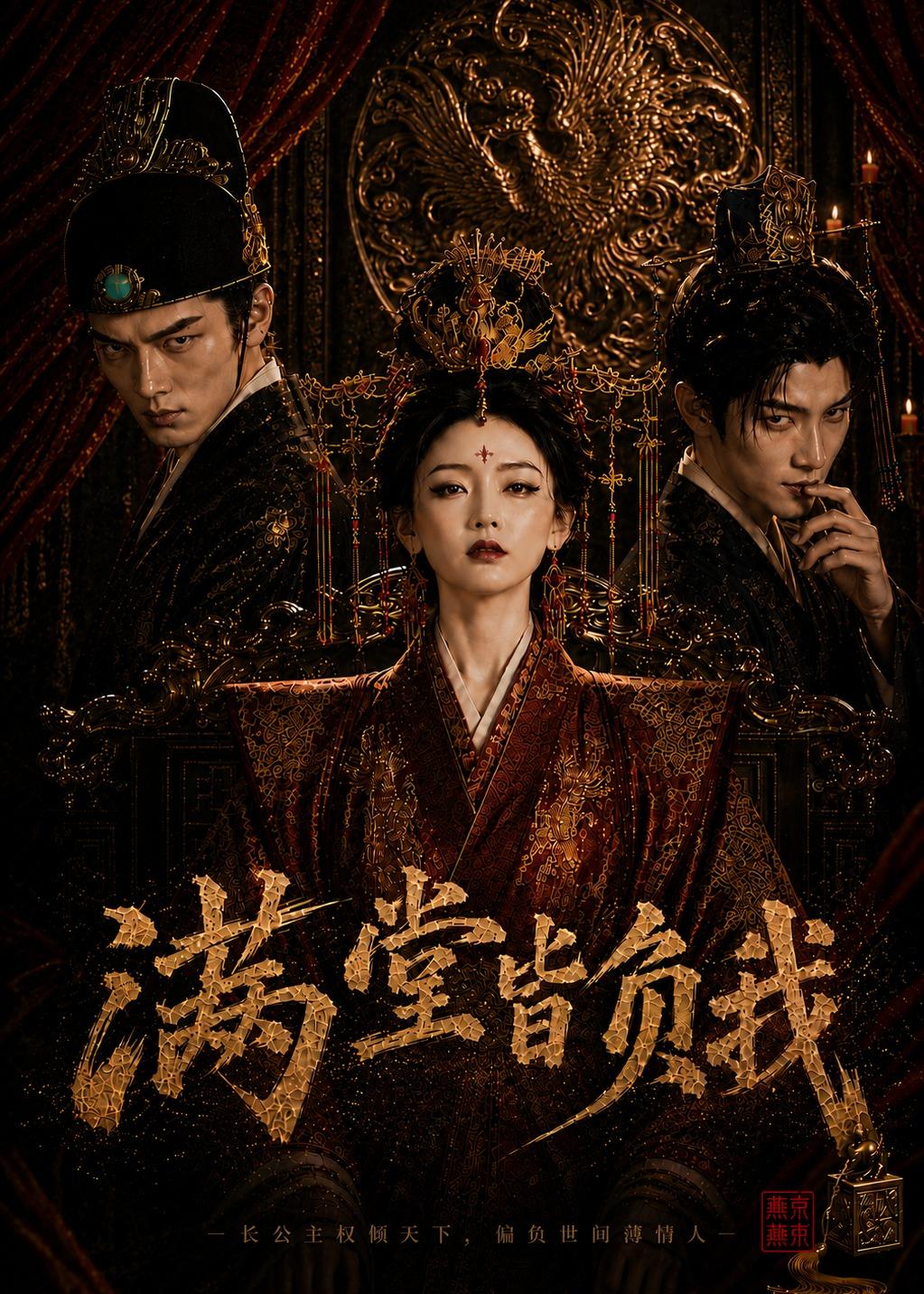 满堂皆负我海报