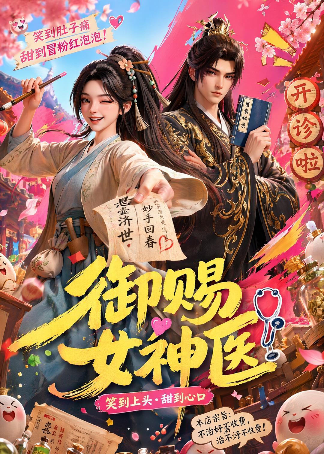 御赐女神医海报