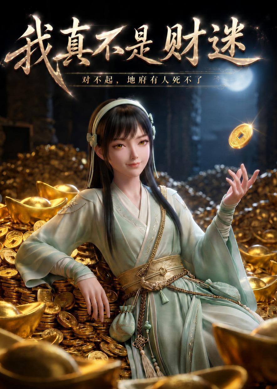 我真不是财迷，对不起，地府有人死不了海报
