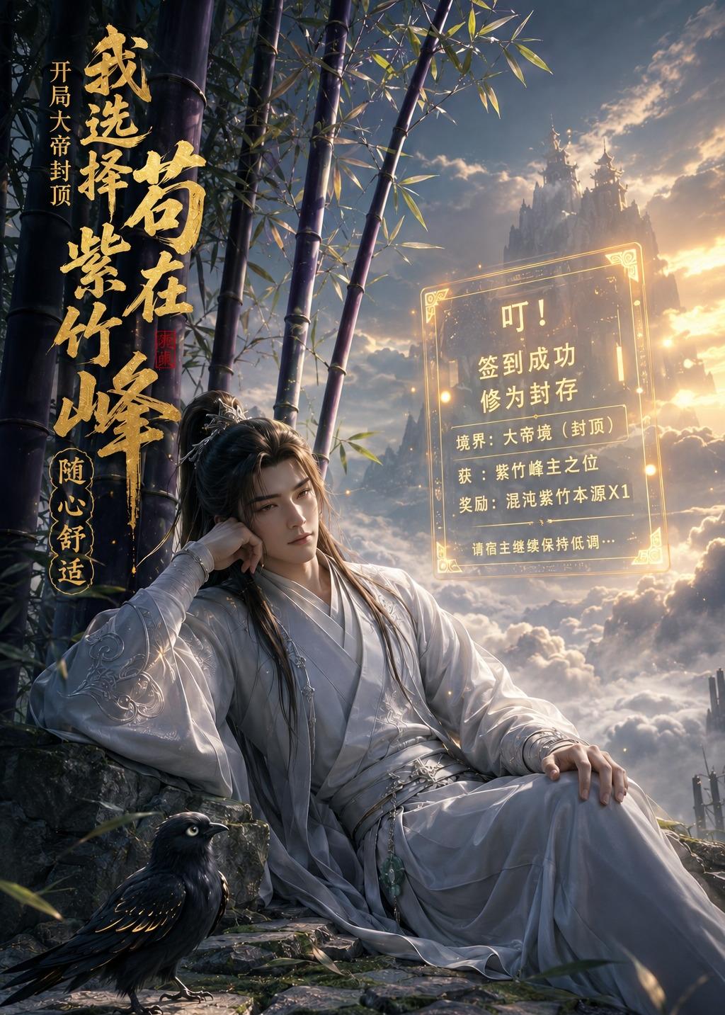 开局大帝封顶，我选择苟在紫竹峰：随心舒适海报