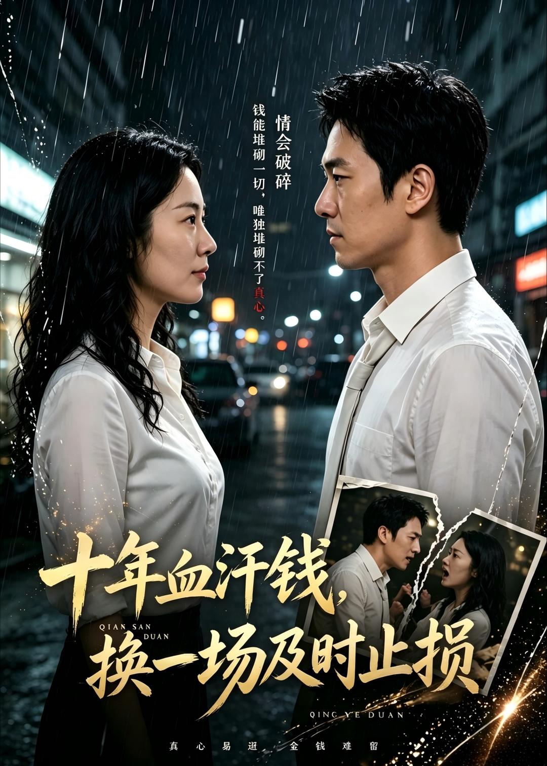 十年血汗钱，换一场及时止损海报