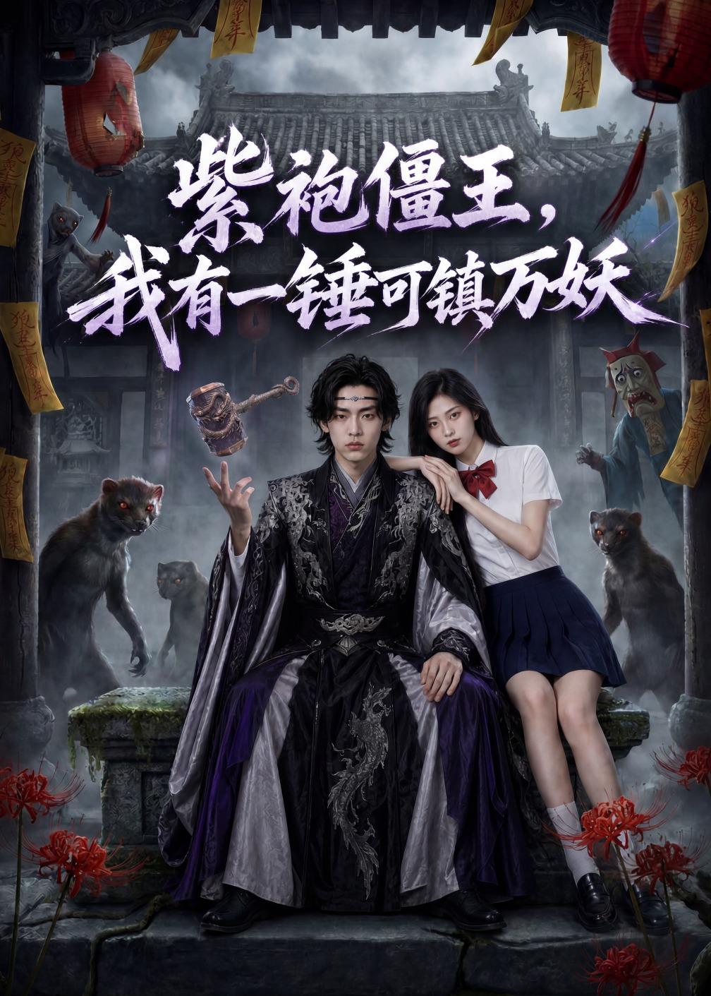 紫袍僵王，我有一锤可镇万妖海报