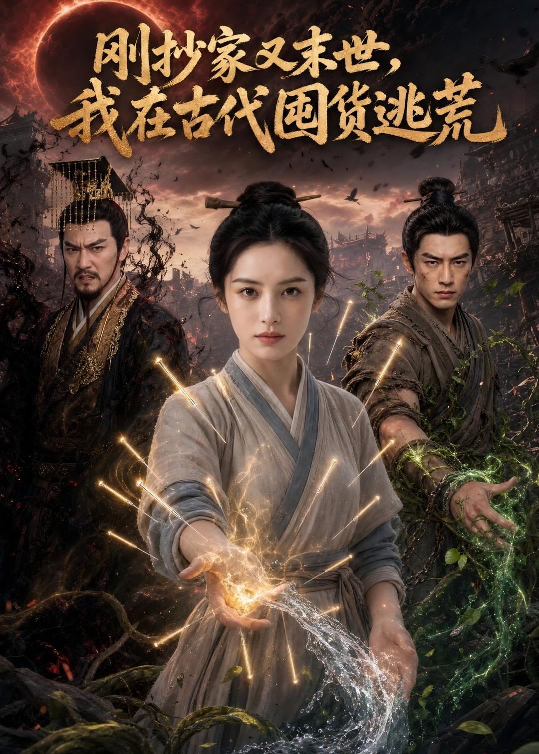 刚抄家又末世，我在古代囤货逃荒海报