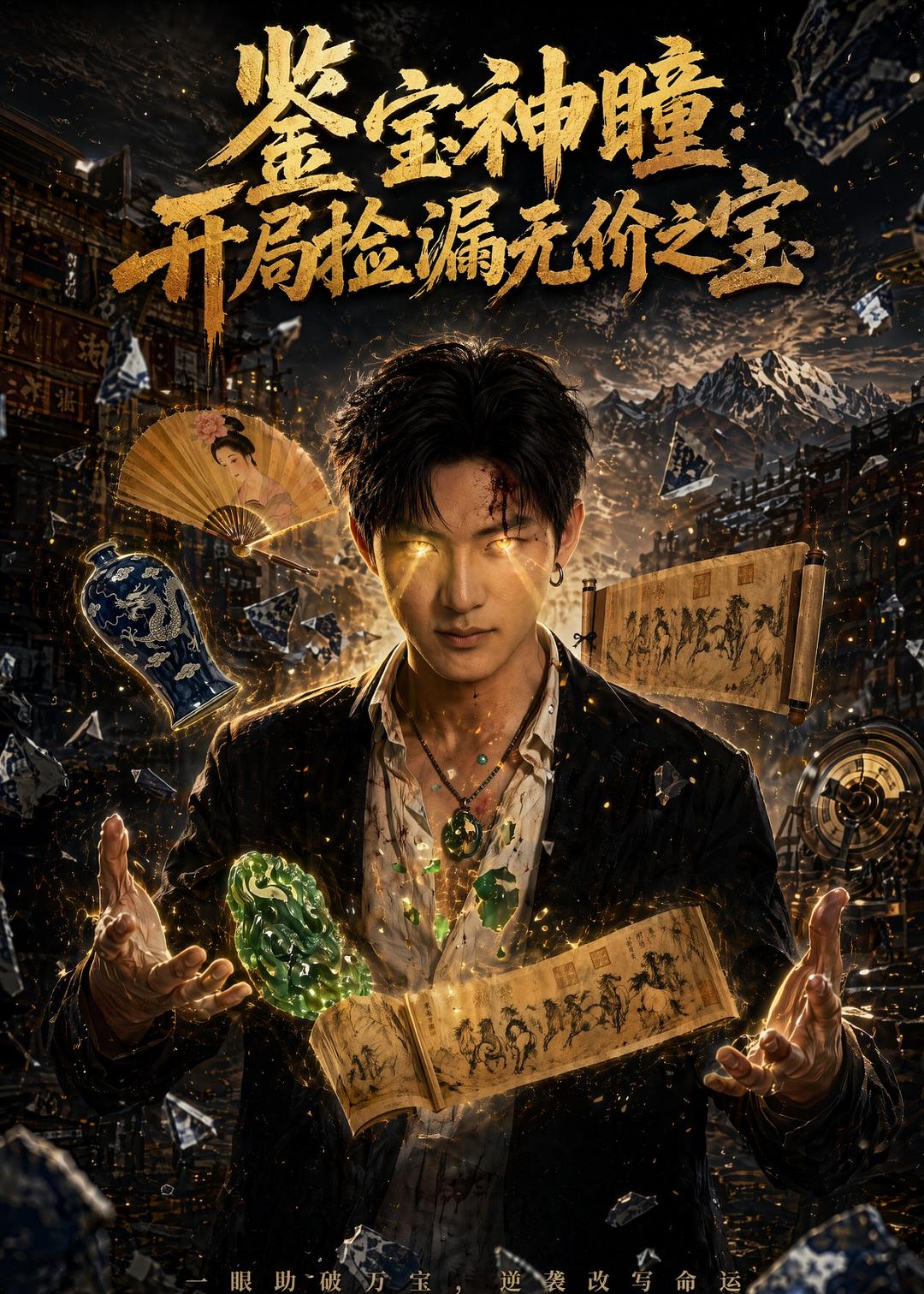 鉴宝神瞳：开局捡漏无价之宝海报
