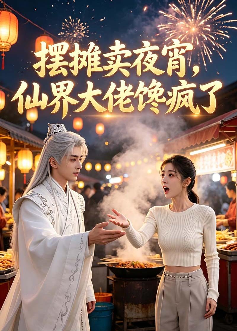 摆摊卖夜宵，仙界大佬馋疯了海报