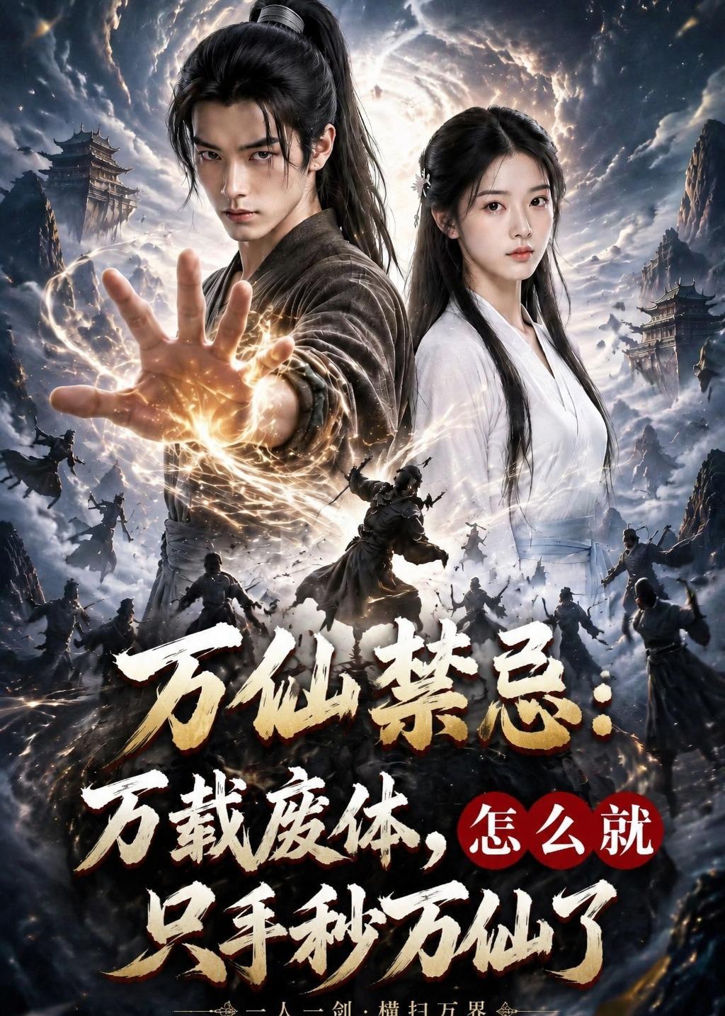 万仙禁忌：万载废体，怎么就只手秒万仙了海报