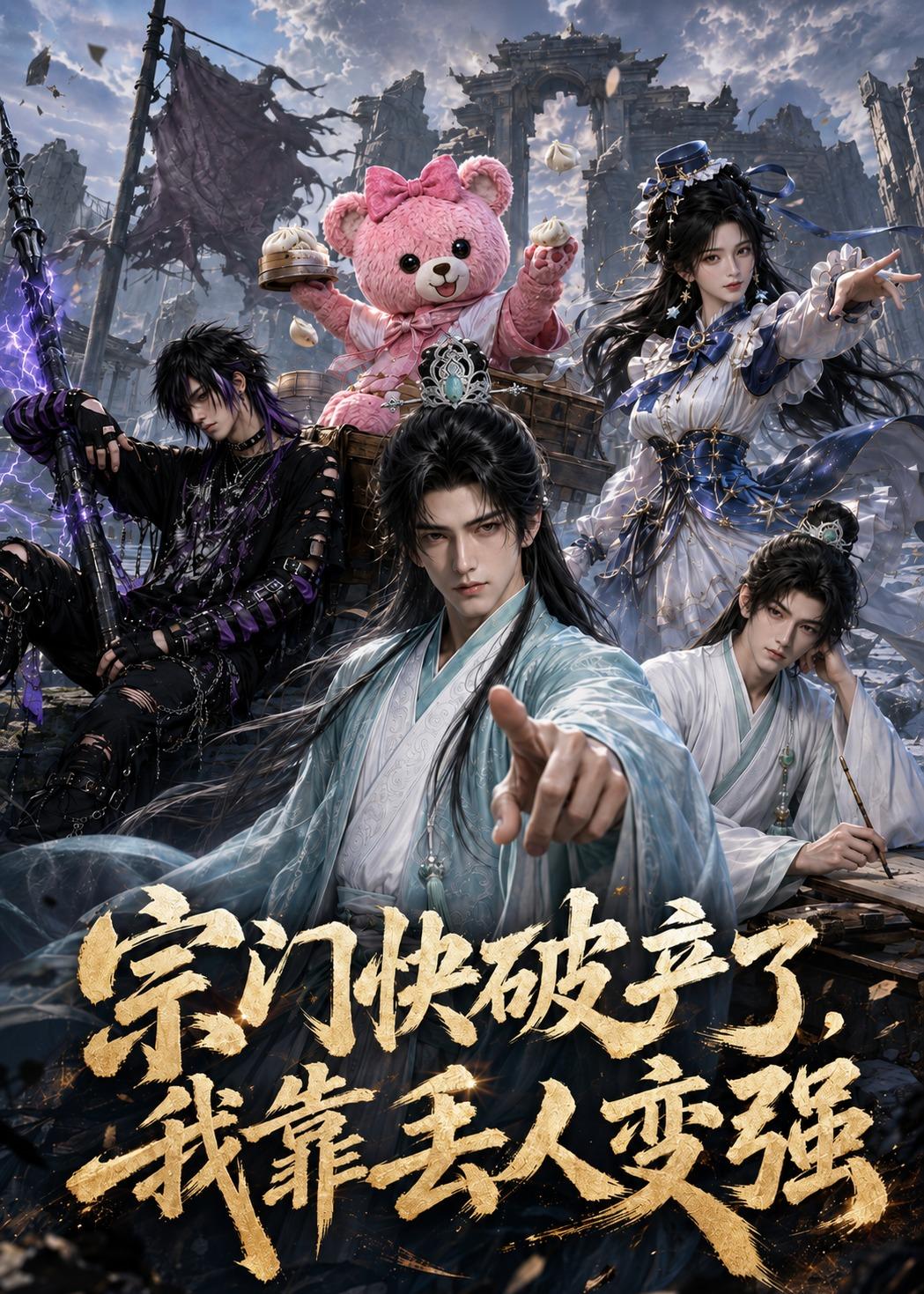 宗门快破产了，我靠丢人变强海报