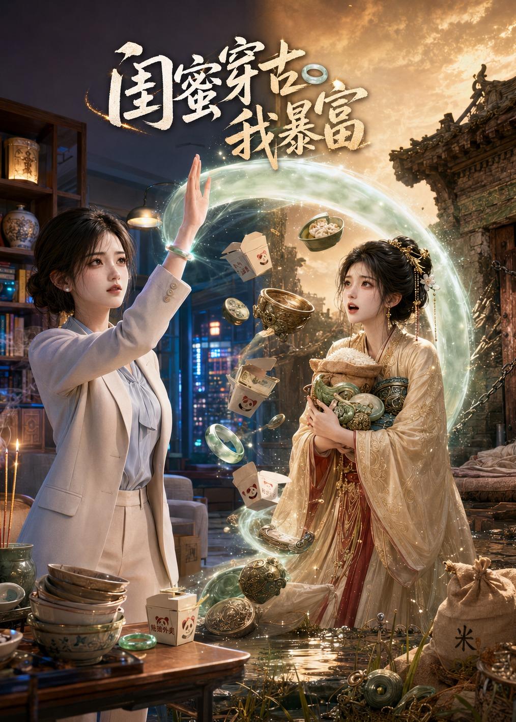 闺蜜穿古我暴富海报