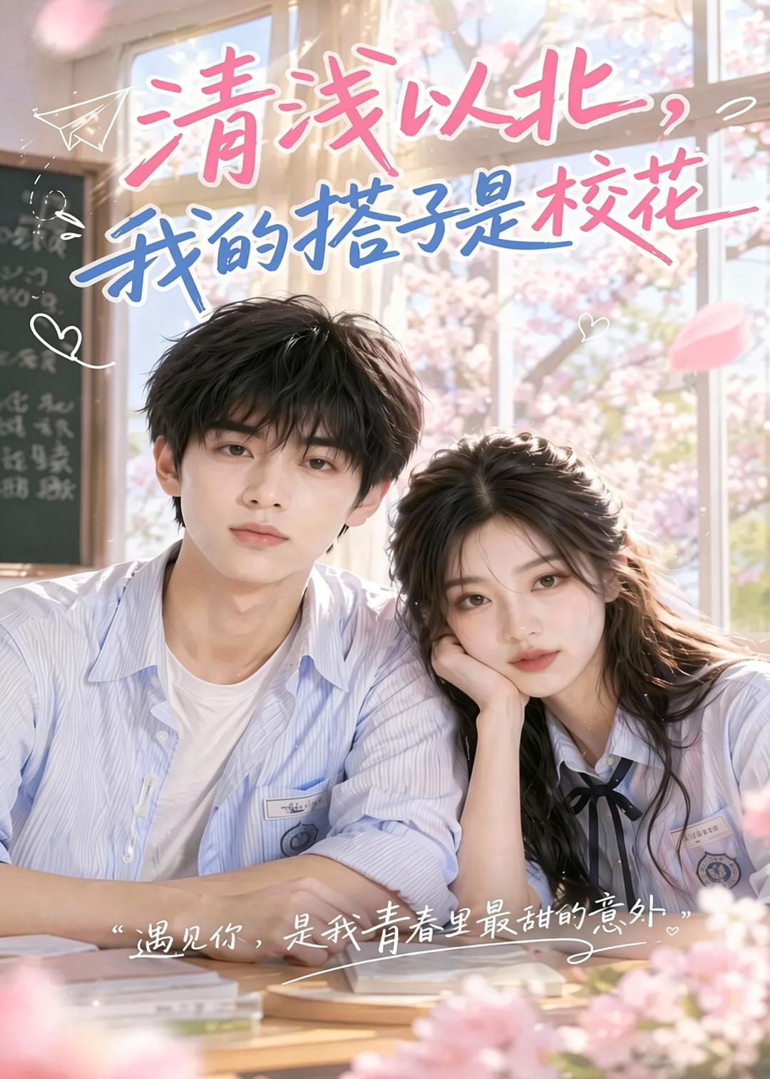 清浅以北，我的搭子是校花海报